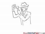 Coloring Detectives Pages Loupe Colouring Clue Printable Kids Hits sketch template