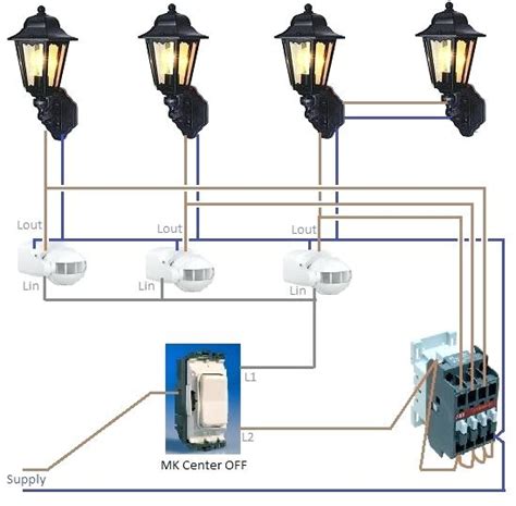 wiring  lights diagram