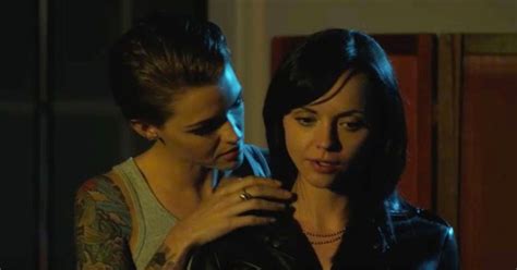 ruby rose undresses christina ricci in raunchy sex scene ahead of role as first lesbian batwoman