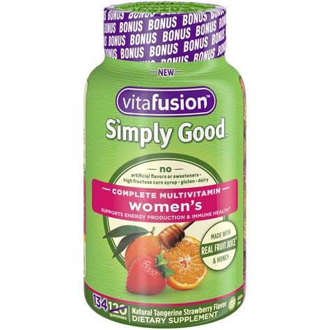 vitafusion simply good womens multivitamin gummy vitamins ct walmartcom