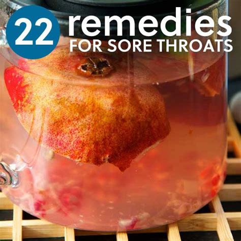 natural sore throat remedies   soothe  pain