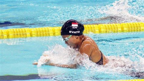 Atlet Renang Riau Vanesaae Evato Tambah 1 Emas Di 100 Meter Gaya Dada