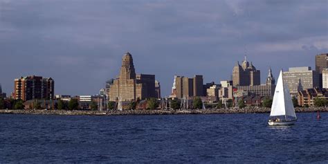 buffalo ny buffalo waterfront in the summer photo picture image
