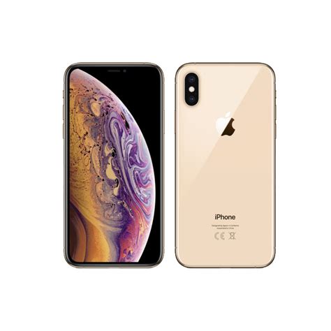 apple iphone xs max  facetime gb  lte gold