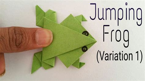 origami frog traditional model crafting papers