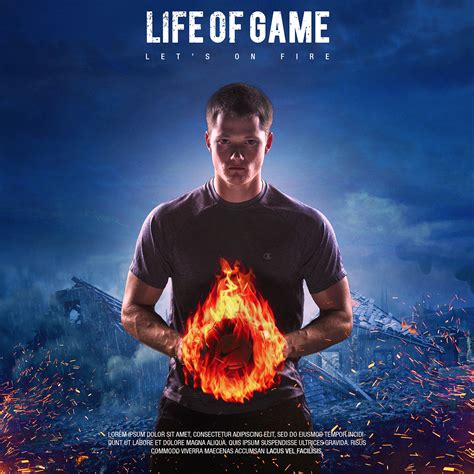 life  game  banner  social media  behance