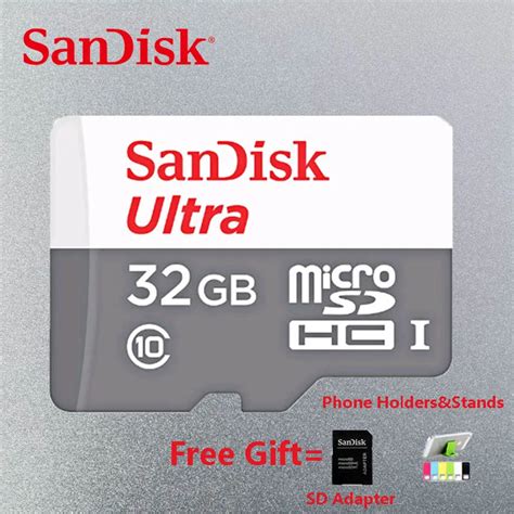 original sandisk ultra micro sd card  uhs  memory cards mbs microsd  class  tf card
