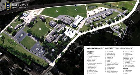 maps maranatha baptist university
