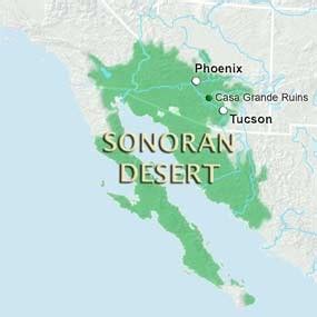 sonoran desert national monument map