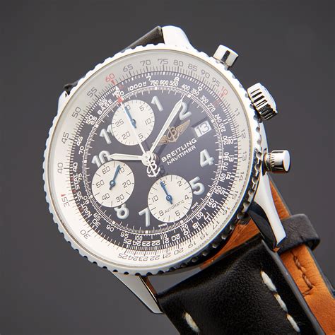 breitling navitimer chronograph automatic  pre owned noble timepieces touch