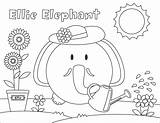 Coloring Phonics Pages Dltk Ellie Halloween Zoo Printable Barbie Elephant Colouring Bingo Cards Worksheets Drawing Animals Morning Winter Grade Getcolorings sketch template