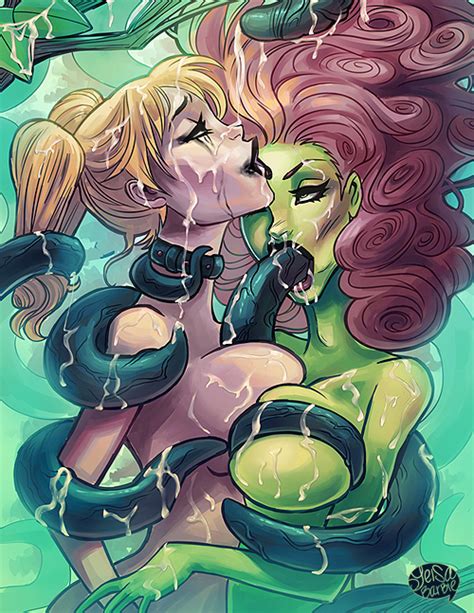 tentacle sex bukkake harley quinn and poison ivy lesbian sex superheroes pictures pictures