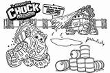 Coloring Pages Tonka Chuck Truck Friends Choose Board Getcolorings Trucks sketch template