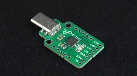 cp usb  uart breakout board features usb type