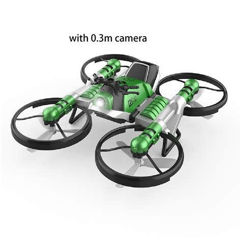 creative rc motorcycle drone  wifi dual mode transforming  hd
