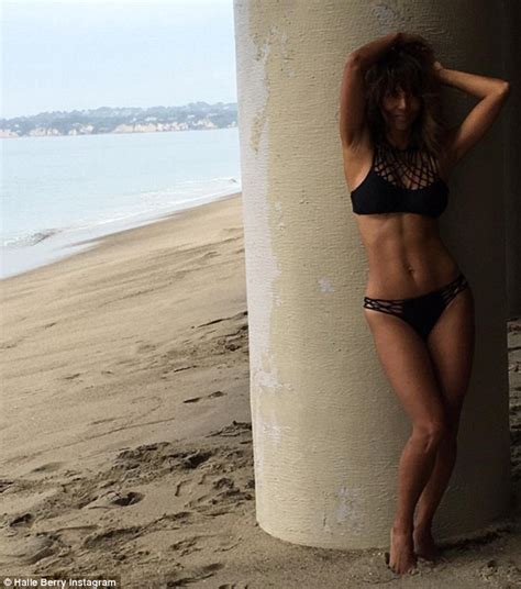 Halle Berry Shows Off Knockout Figure In Bikini During