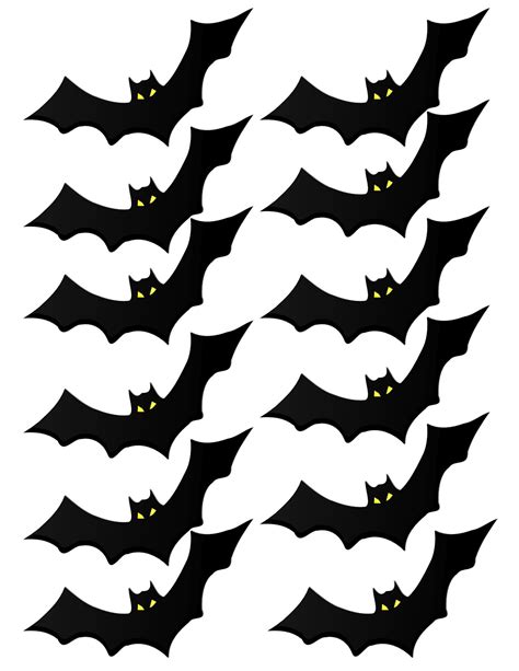 bats halloween printable
