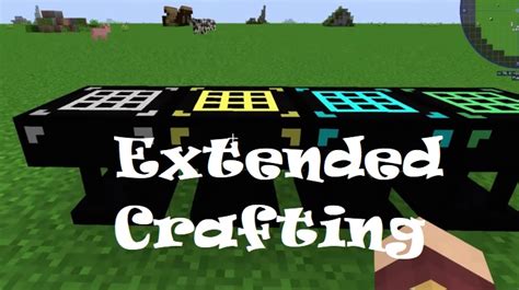 extended crafting mod  minecraft