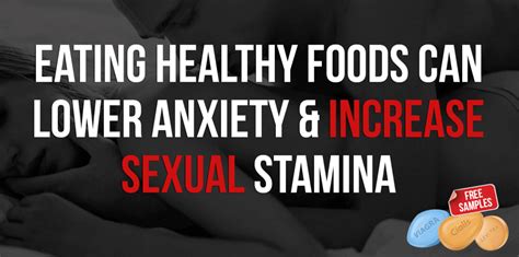 eating healthy foods can increase sexual stamina