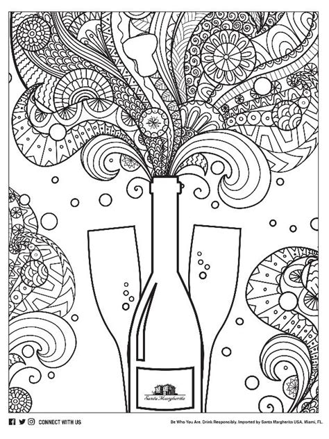 wine coloring   designlooter