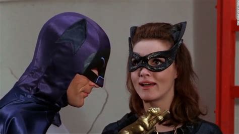 the original catwoman pays tribute her batman cnn