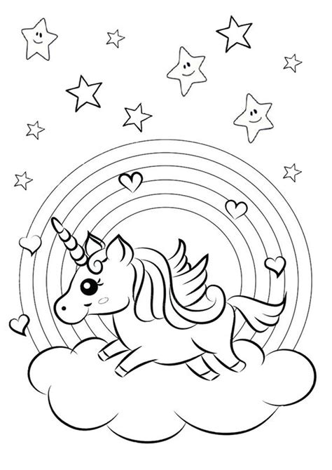 adorable kawaii unicorn coloring pages nipodgal
