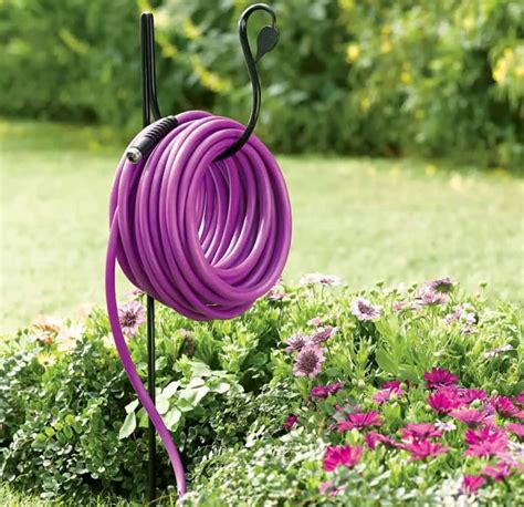 Diy Hose Holder To Make Your Garden More Tidy Quickly