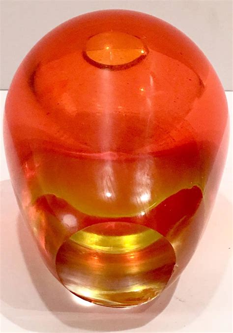 Italian Murano Glass Sommerso Bud Vase For Sale At 1stdibs