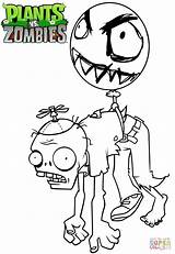 Coloring Pages Peashooter Zombies Plants Vs Getcolorings sketch template
