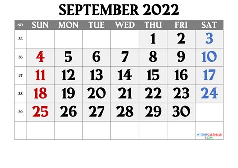 printable september  calendar  artofit