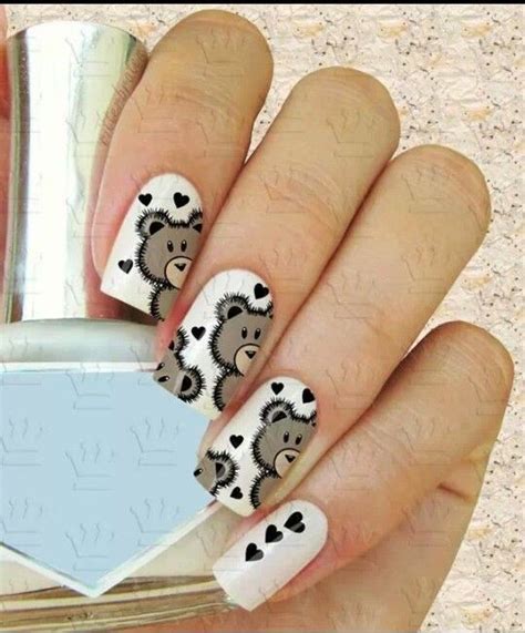 teddy bear nails nails pinterest teddy bear  bears