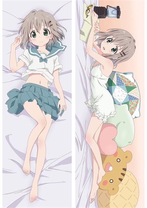 anime cartoon encouragement of climb double sided hugging pillow case