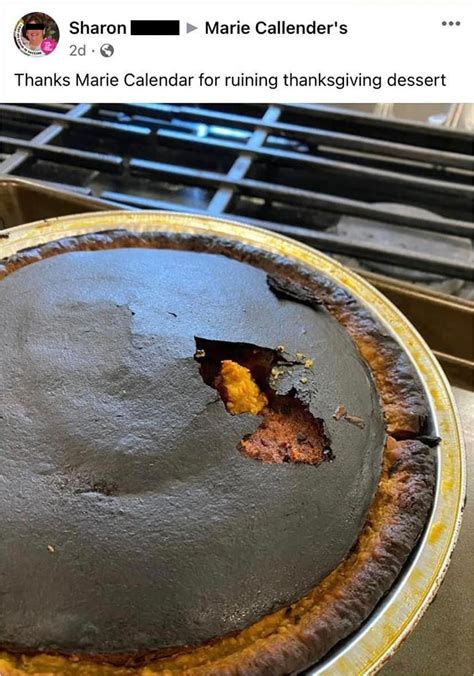 Karen Ruins Her Own Pie Blames Marie Callender S For It The Comments