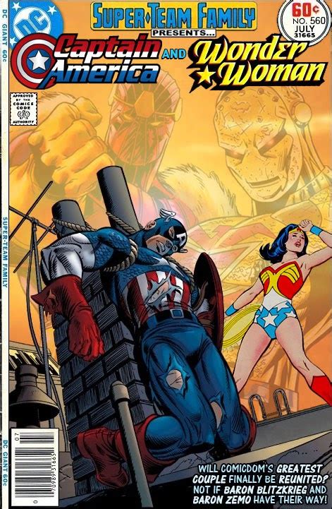 Captain America And Wonder Woman Fanfiction Comic Book