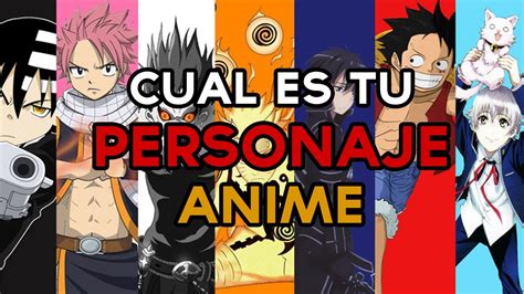 ¿qué Personaje De Anime Eres Test Divertidos Youtube