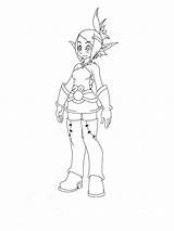 Coloring Pages Wakfu sketch template