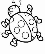 Colorat Kolorowanki Desene Colorear Gargarite Biedronki Gusanos Insectos Desenat Planse Carioci Poze Ladybugs Druku Dzieci Invertebrados Qbebe Biedronka Bug sketch template