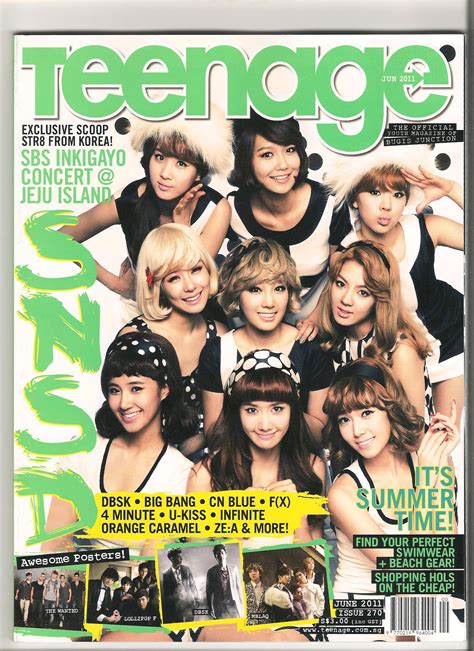 Teenage Magazine Snsd Korean