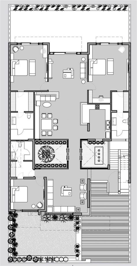 images  courtyard house plans  pinterest house plans parks  home