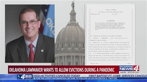 oklahoma bill that would prevent courts from halting evictions during a