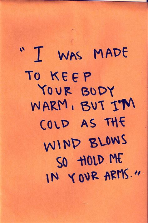 keep you warm quotes quotesgram