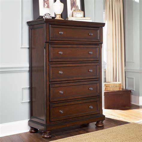 ashley furniture porter   drawer chest coconis