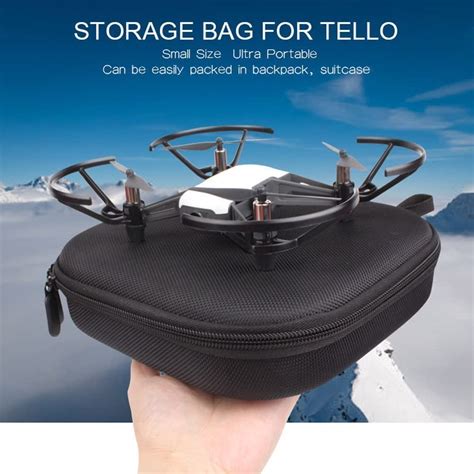 storage bag  dji tello drone  accessories batteries box hard case eva travel carry case