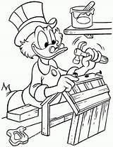 Donald Duck Coloring Christmas Pages sketch template