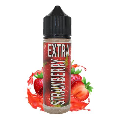 extra strawberry ml  vape liquid