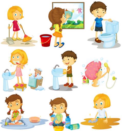 chores clip art vector images illustrations istock