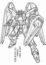 Gundam Coloring Pages Printable sketch template