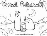 Coloring Pages Potatoes Small Mash Kepler Erica Getcolorings sketch template