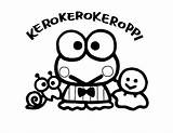Keroppi Sanrio Kero Characters Hello Kidsplaycolor sketch template