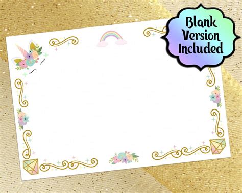 unicorn  tags  labels printable  adhesive labels etsy